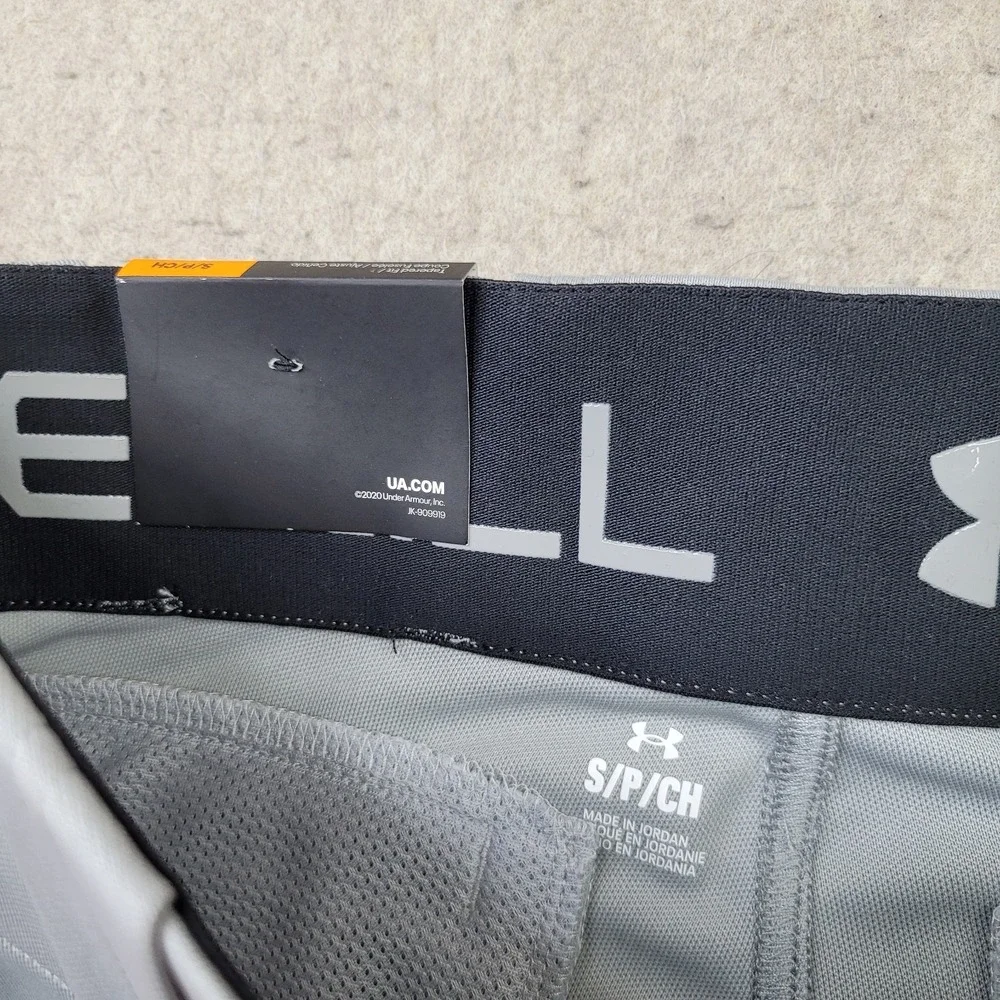 Under Armour Baseball Mens Small Gray Utility Knicker Grip‎ Waist 1375654 NWT